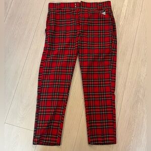 Disney x Forever 21 men’s Mickey plaid pants